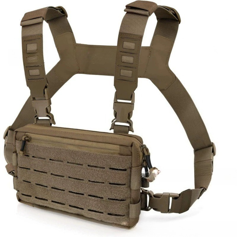 Edc Carry Kit - Taktische Brusttasche, EDC, strapazierfähiges Nylon, Herren-Outdoor-Rucksack,