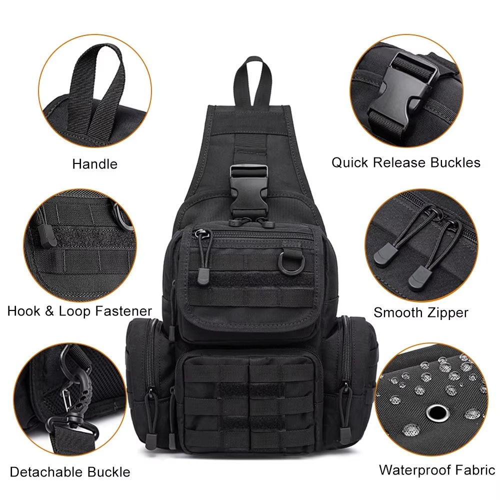 Taktische Pistolen-Tasche, ver – Edc Concealed Carry Sling Bag Bewertung und Preis