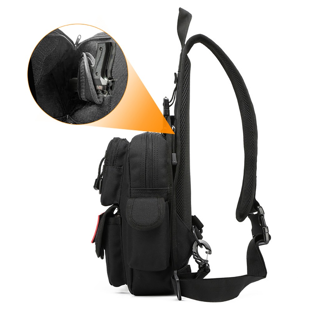Taktische Pistolen-Tasche Verd – Edc Concealed Carry Sling Bag Bewertung und Preis